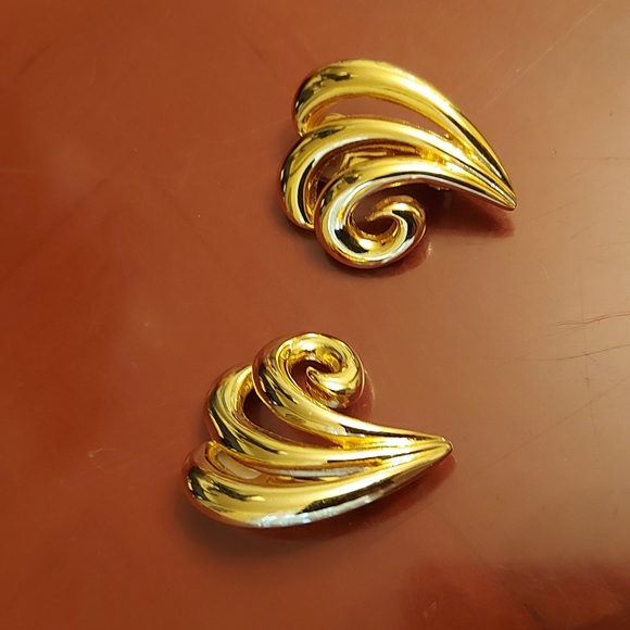 Alfred Sung vintage oversized earrings - Picture 3 of 10